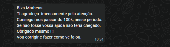 Depoimento de seller