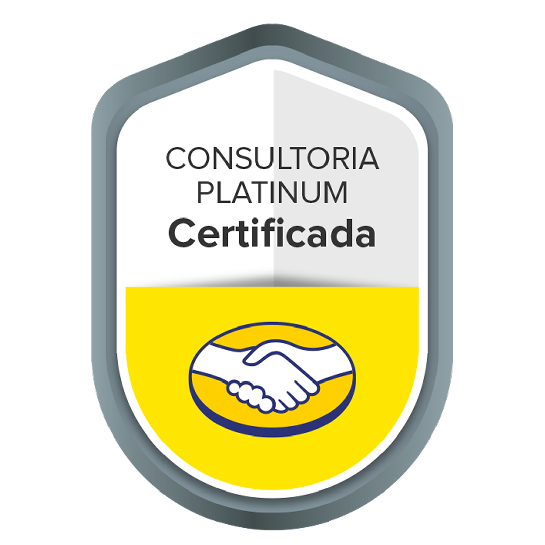 Consultoria Platinum certificada pelo Mercado Livre